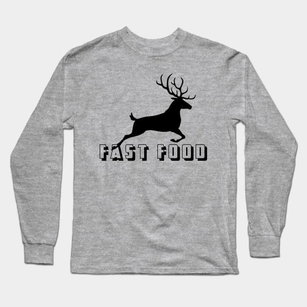 Fast Food Long Sleeve T-Shirt by Cold Water Outfitters